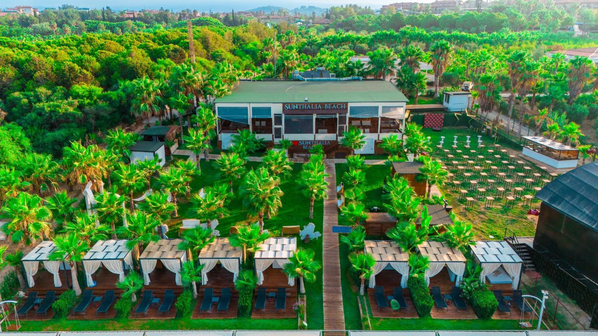 Sunthalia Hotels & Resorts Ultra All Inclusive Adults Only Party Hotel Side Exterior foto